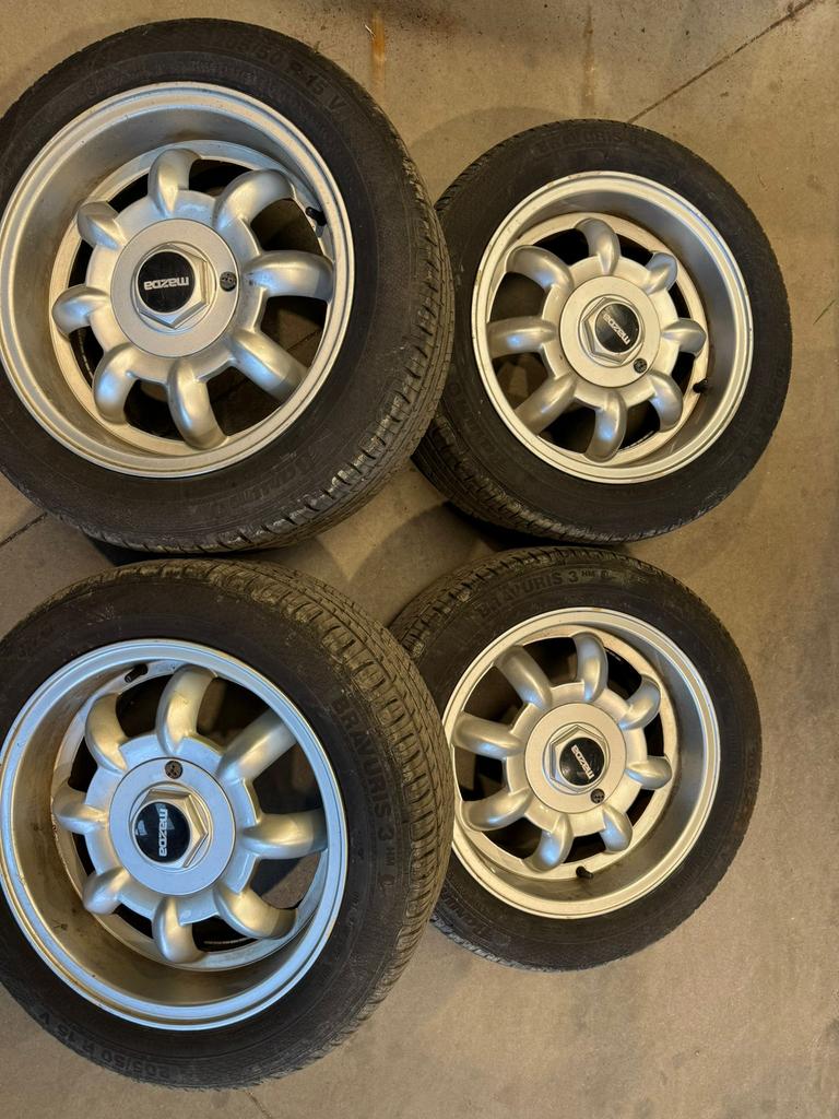 4x100 Mazda wielen 15”, Ophalen, Mazda