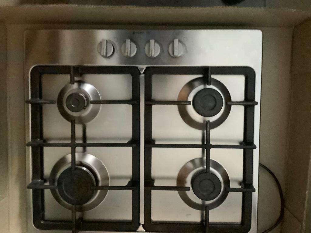 Gas kookplaat, Elektronische apparatuur, Ophalen, Gebruikt, 4 kookzones, Gas