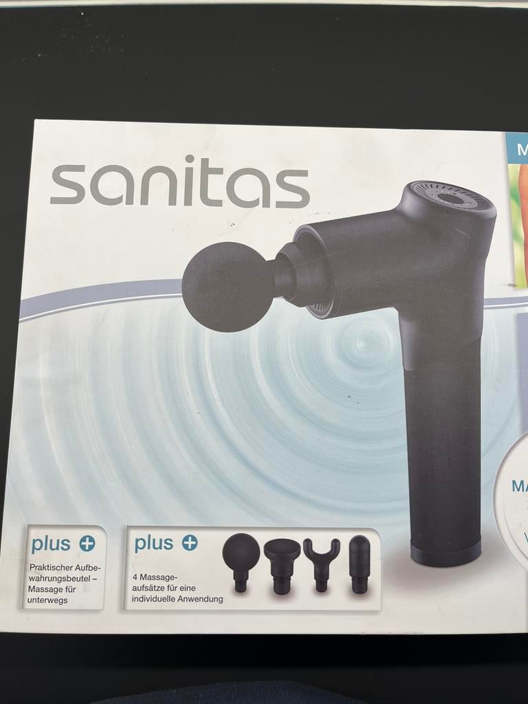 Massage Gun - zo goed als nieuw, Sports & Fitness, Produits de massage, Enlèvement ou Envoi, Comme neuf