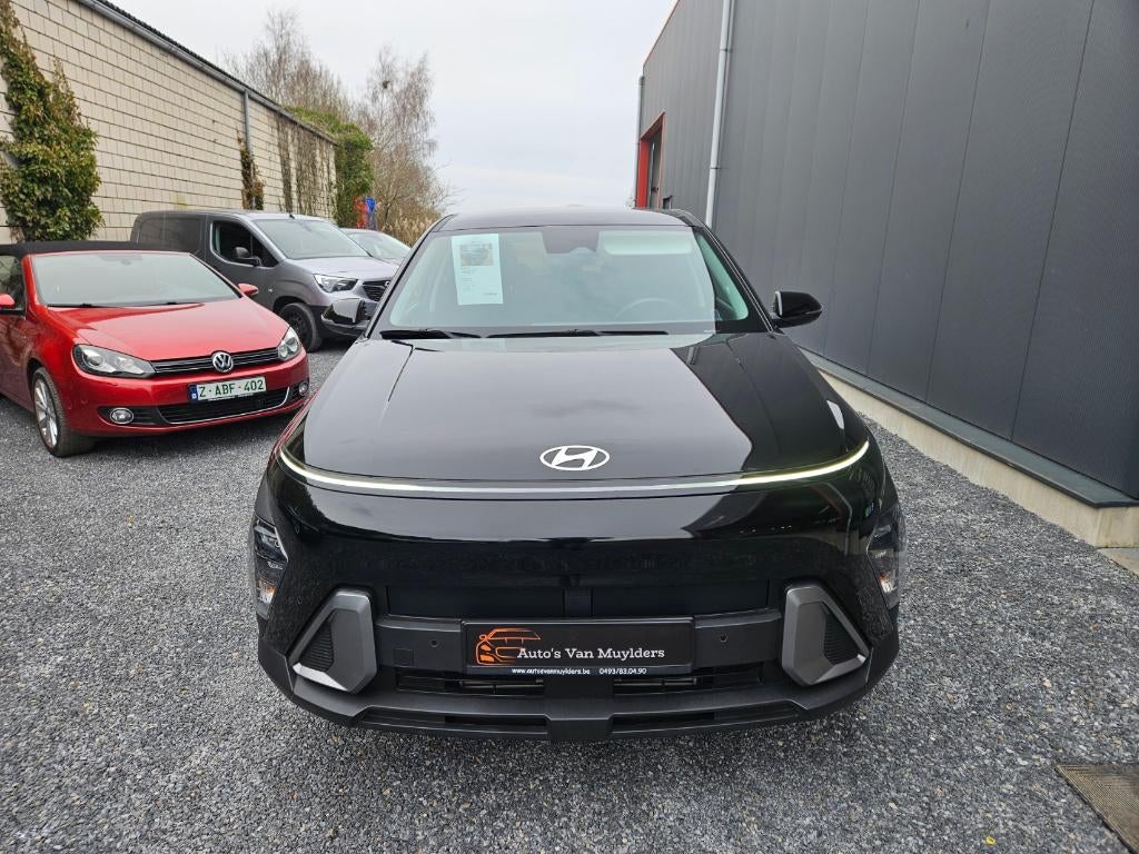 Hyundai Kona 1.0 Automaat Apple CarPlay 12 Maanden Garantie, USB, Stof, Zwart, 5 zetels