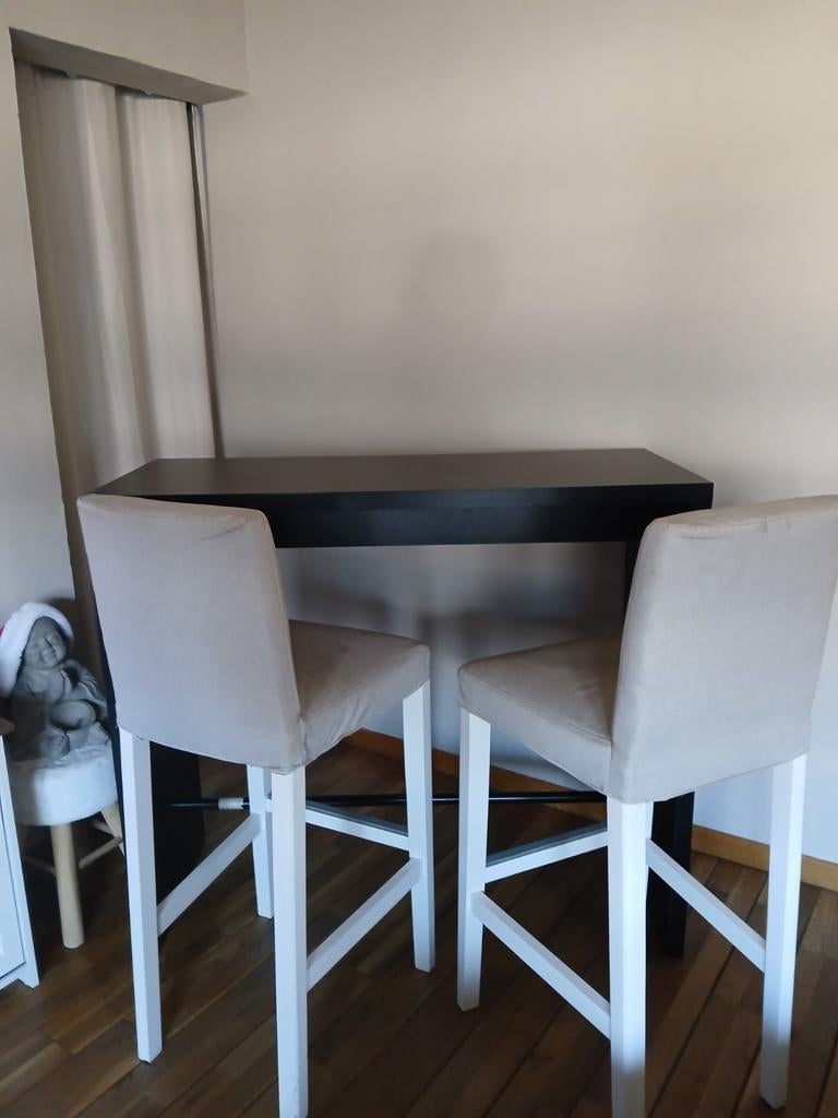 Bartafel, Huis en Inrichting, Tafels | Eettafels, Ophalen, Zo goed als nieuw, Tot twee personen