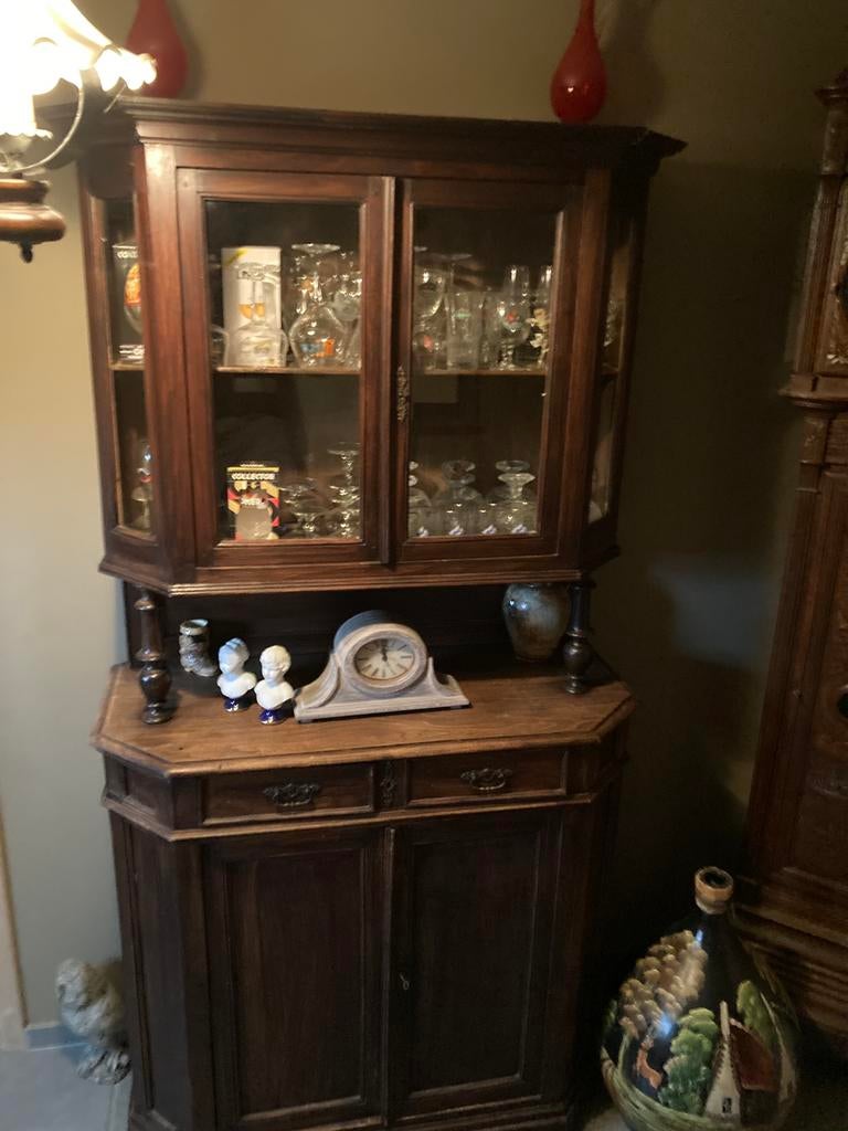 Antieke buffetkast, Huis en Inrichting, Kasten | Buffetkasten, Ophalen, Zo goed als nieuw