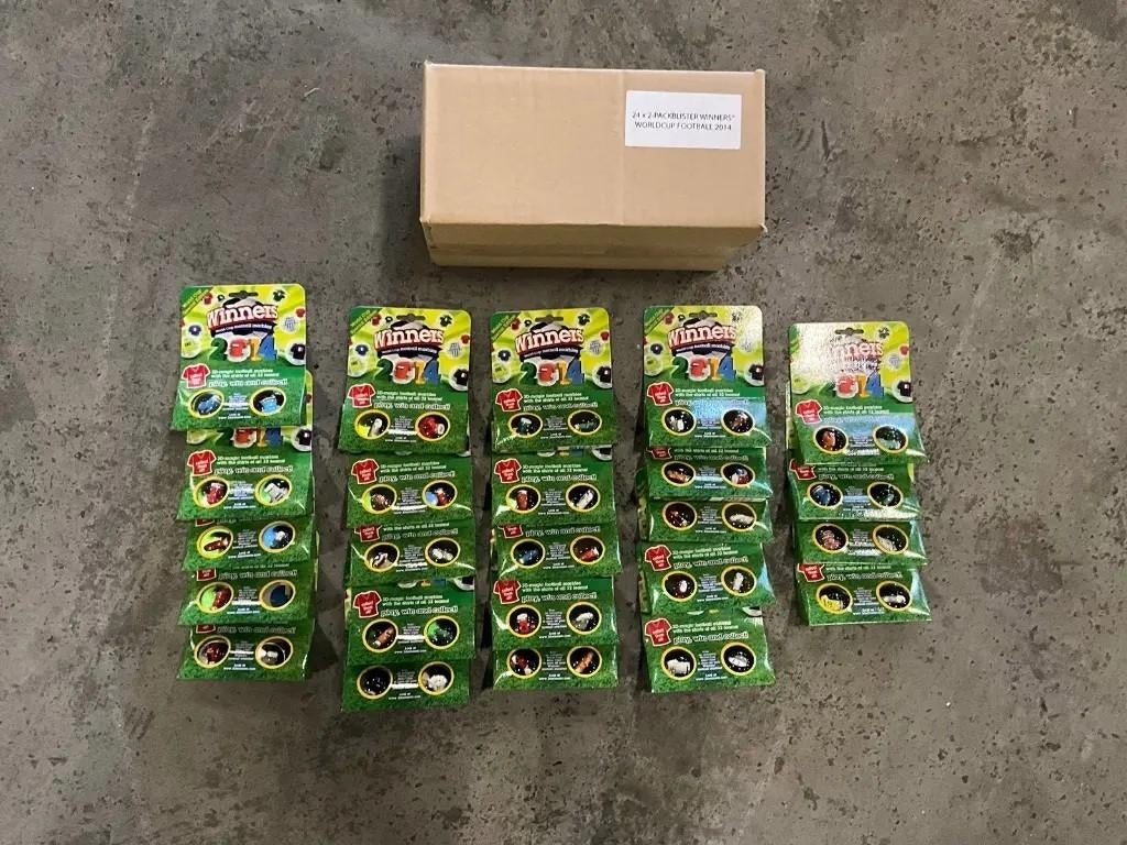 Winners WK 2014 knikkers - 50 doos (2.400 knikkers), Ophalen, Genn, Geen, Nieuw