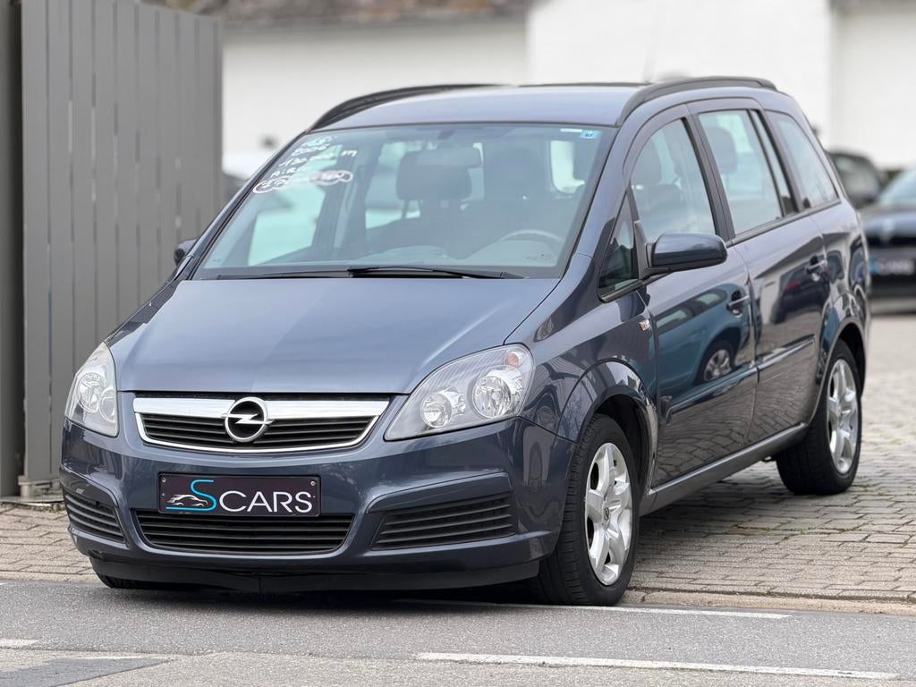 Opel Zafira 1.6i ** 135.000 km ** 7 Plaatsen ** Airco **, Auto's, Opel, Bedrijf, Te koop, Zafira, ABS, Airbags, Airconditioning