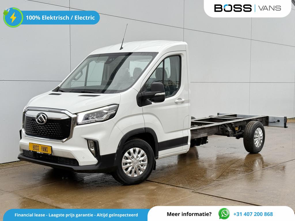 Maxus eDeliver 9 204PK Nieuw L4 Elektrisch 172km WLTP 204PK, Auto's, Gebruikt, Maxus, Wit, 2090 kg