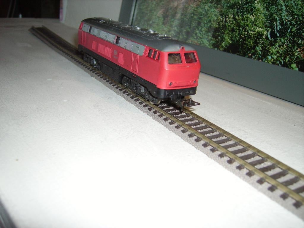 LOCOMOTIVE DIESEL LIMA ROUGE DB V160.01, Hobby & Loisirs créatifs, Trains miniatures | HO, Analogique, Enlèvement ou Envoi, Locomotive