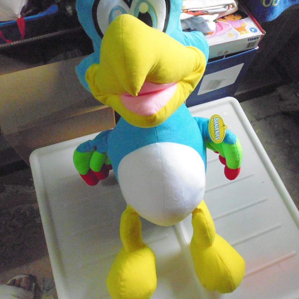 knuffel papegaai 80 cm, Ophalen of Verzenden