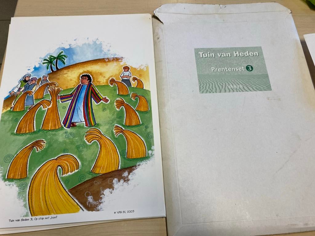 Prentenset tuin van heden godsdienst jozef, Ophalen of Verzenden, Gelezen, Godsdienst en Levensbeschouwing