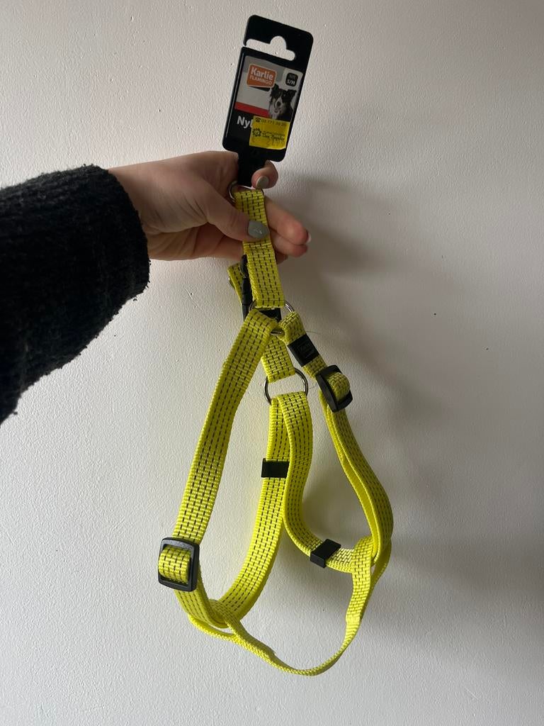 Hondenharnas maat s/m geel, Animaux & Accessoires, Enlèvement, Neuf