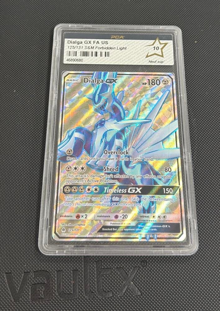 Dialga GX 2018 Soleil et lune : lumière interdite #125 /131, Hobby & Loisirs créatifs, Enlèvement ou Envoi, Comme neuf