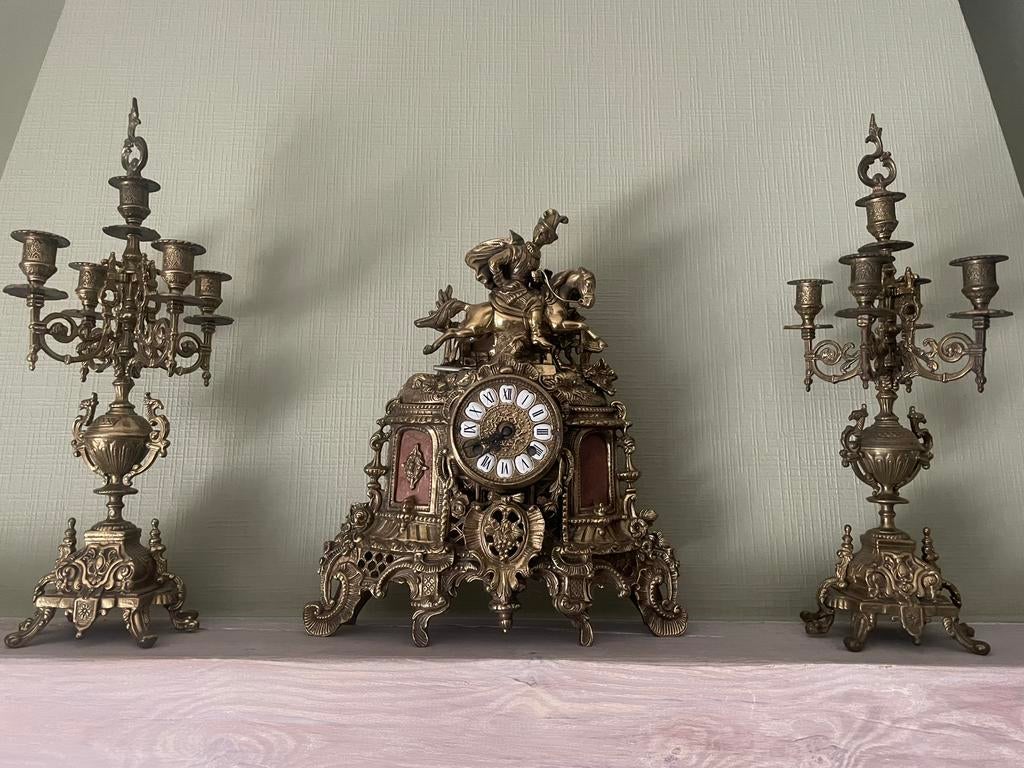 3 delige schouwgarnituur, Enlèvement