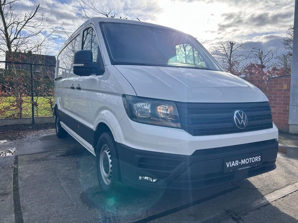 Volkswagen Crafter L3H2-FWD-Camera+Parkeerhulp-Afgewerkte La, Auto's, Bestelwagens en Lichte vracht, Voorwielaandrijving, Gebruikt