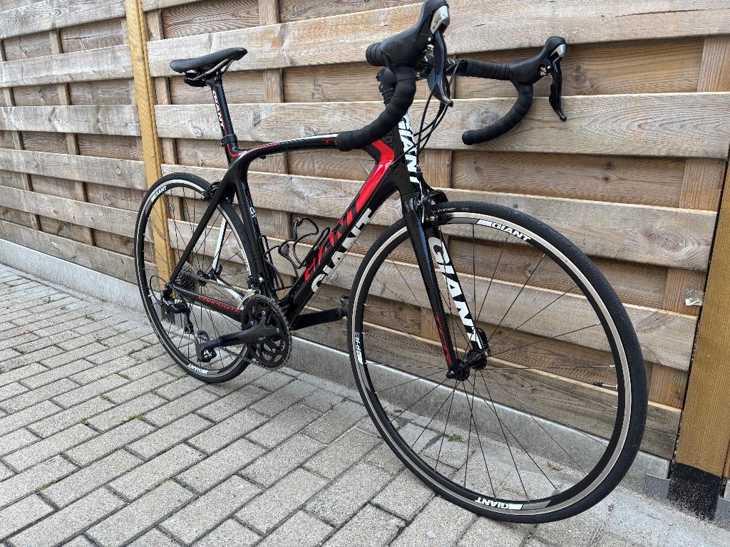 Racefites Giant TCR full carbon mt 56 in uitmuntende staat, Ophalen, 28 inch, Carbon, Heren