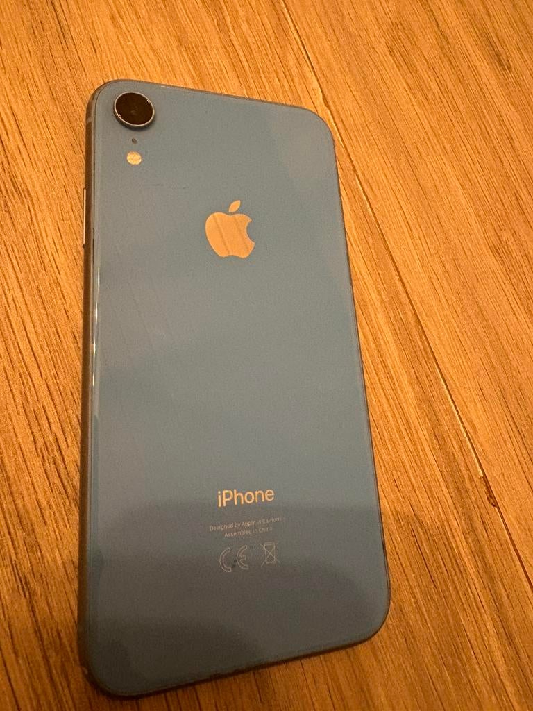 Iphone XR 128GB, Telecommunicatie, Mobiele telefoons | Apple iPhone, Ophalen, Blauw, IPhone XR, 79 %
