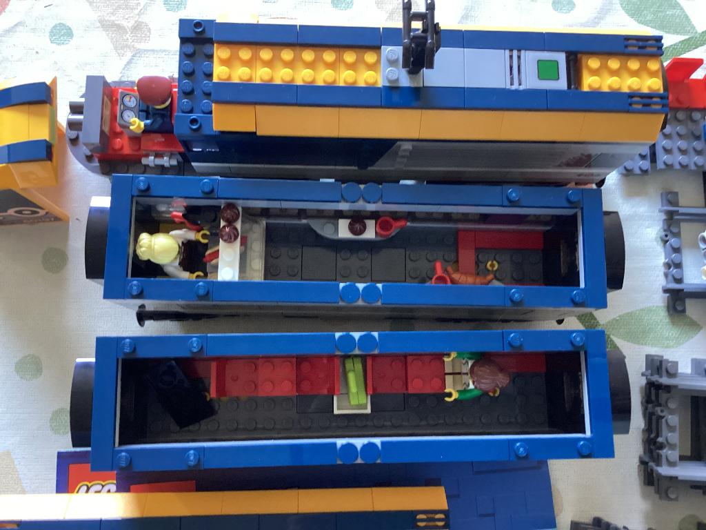 Lego passagierstrein, Kinderen en Baby's, Speelgoed | Duplo en Lego, City, Lego, Compleet, Ophalen of Verzenden