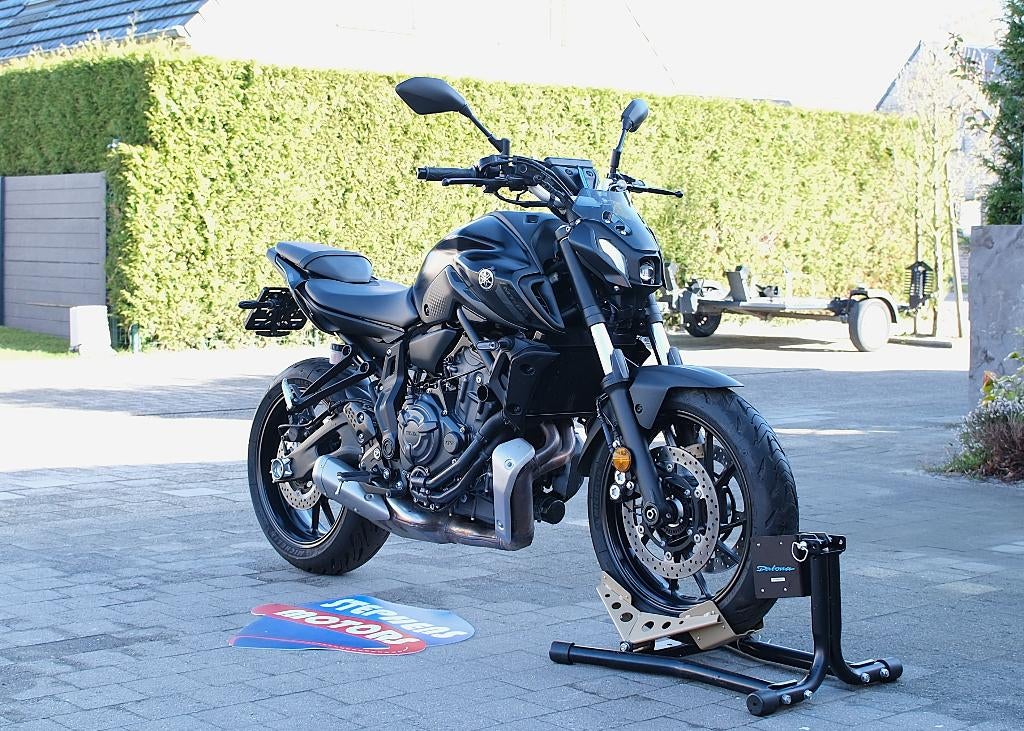 Yamaha MT 07 Tech Black 35kw, Motoren, Bedrijf, 690 cc, Minimaal motorrijbewijs A2, 12 t/m 35 kW