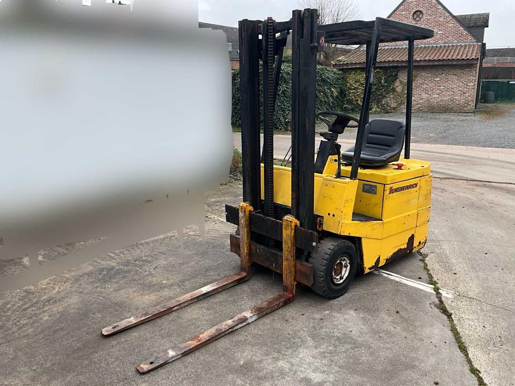 Wagon élévateur Jungheinrich EFG D 1200kg 1991, Électrique, Chariot élévateur, Jungheinrich