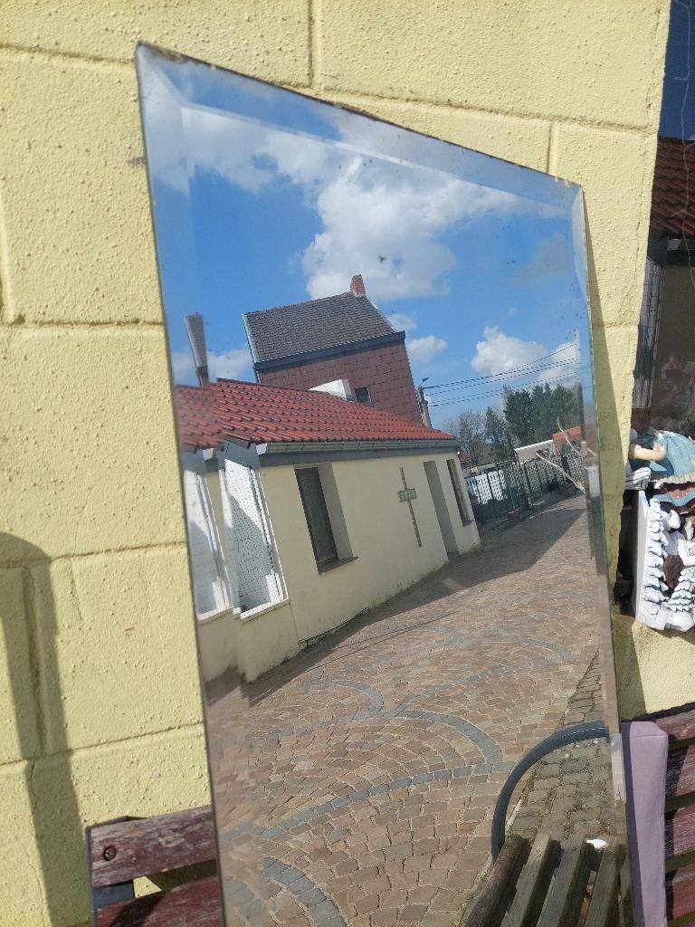 Miroir sacs cadrer 108x51cm a ransart, Enlèvement