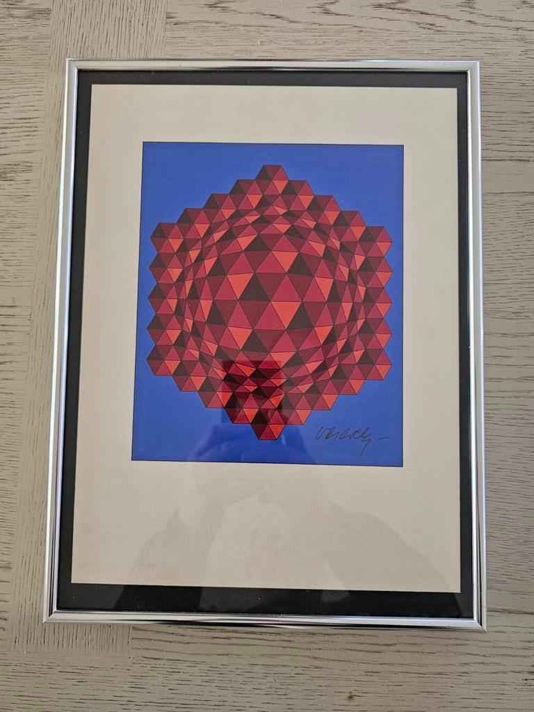 Très beau dessin de Victor Vasarely, Antiquités & Art, Enlèvement