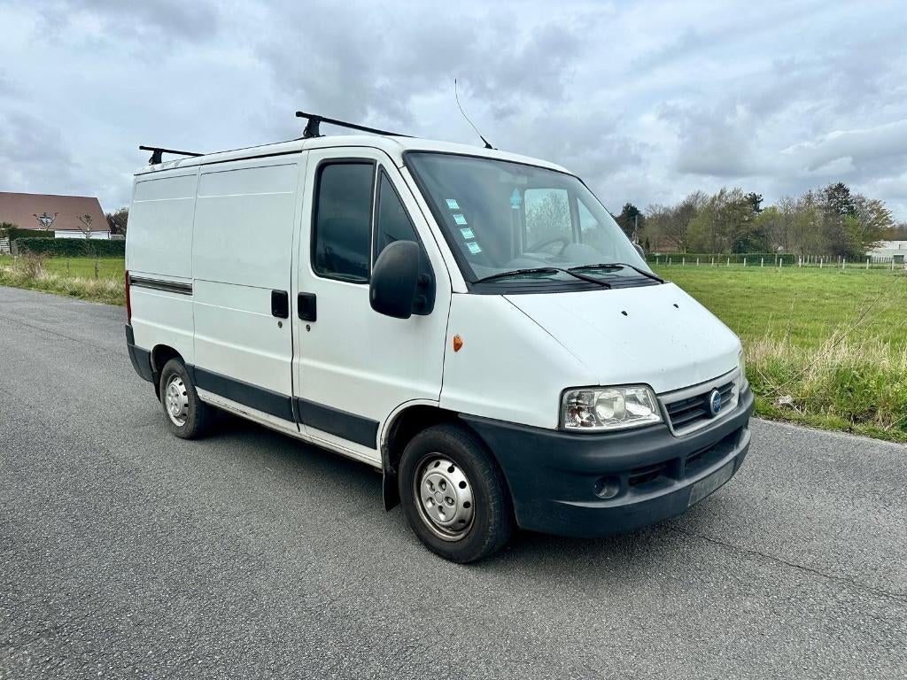 FIAT DUCATO 2.0 JTD L1H1, Stof, 1995 cc, Zwart, Wit