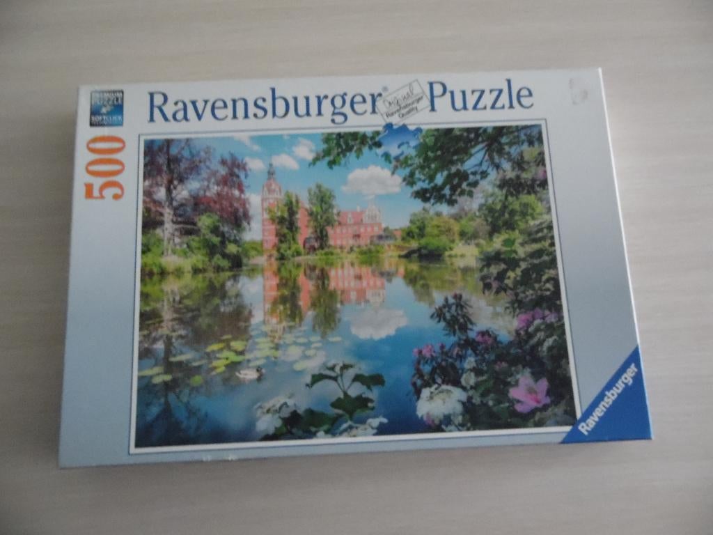 PUZZLE CHÂTEAU DE MUSKAU        500 PIÈCES, Hobby & Loisirs créatifs, Enlèvement ou Envoi, 500 à 1500 pièces, Comme neuf, Puzzle