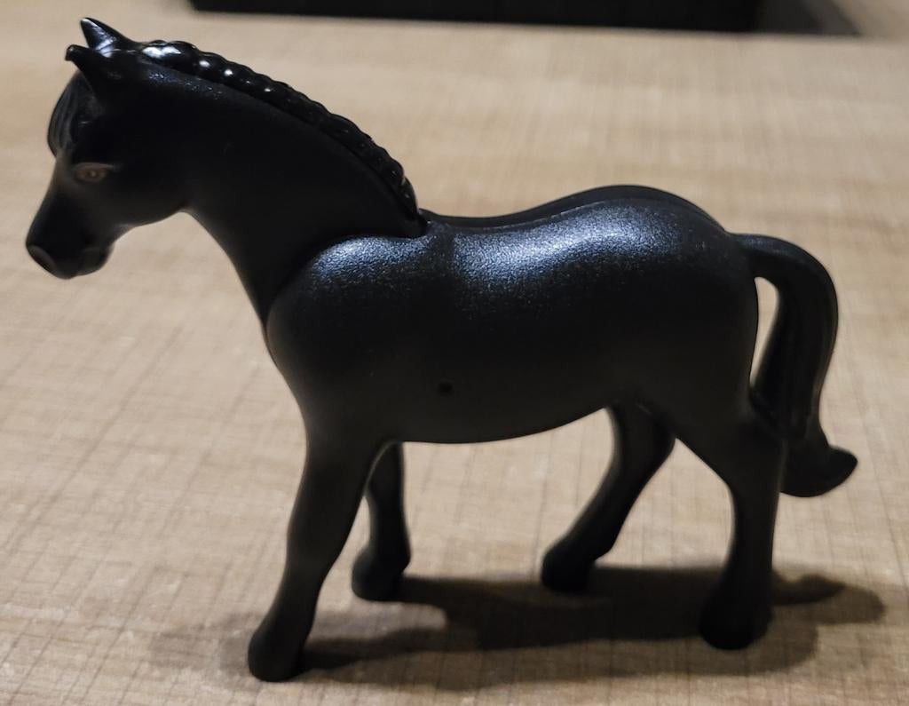 Lego Belville: groot, zwart paard, Enlèvement ou Envoi, Comme neuf, Briques en vrac, Lego