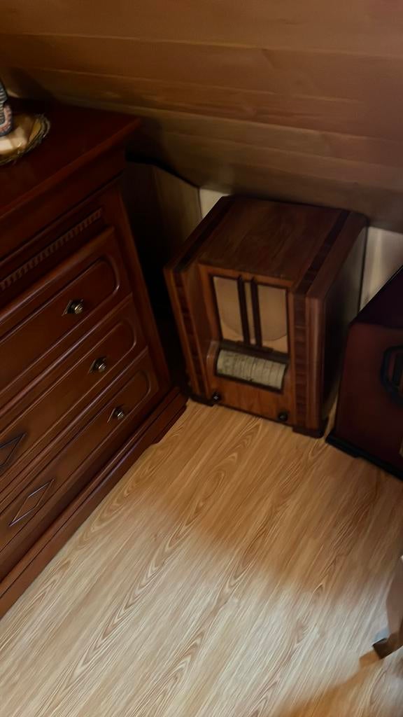 Oude radio, Ophalen, Gebruikt, Radio