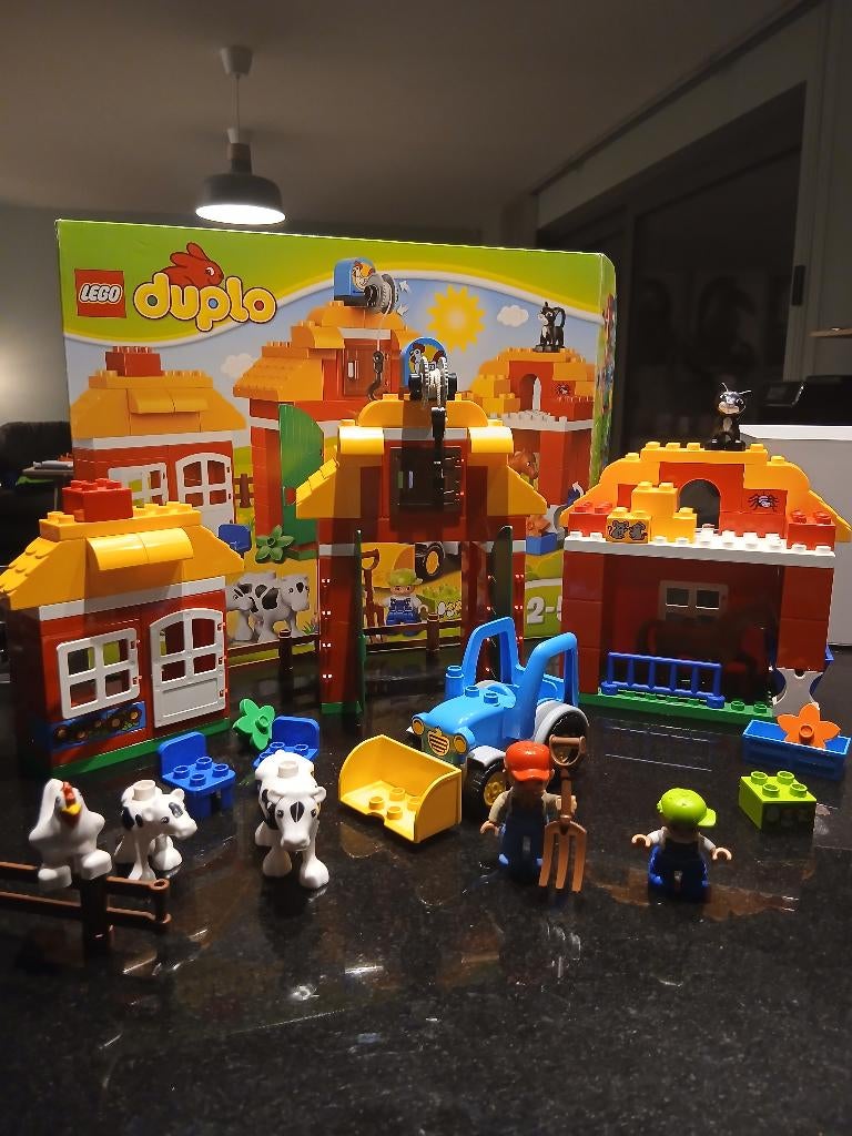 Lego Duplo big farm, Enlèvement ou Envoi, Utilisé, Ensemble complet, Duplo