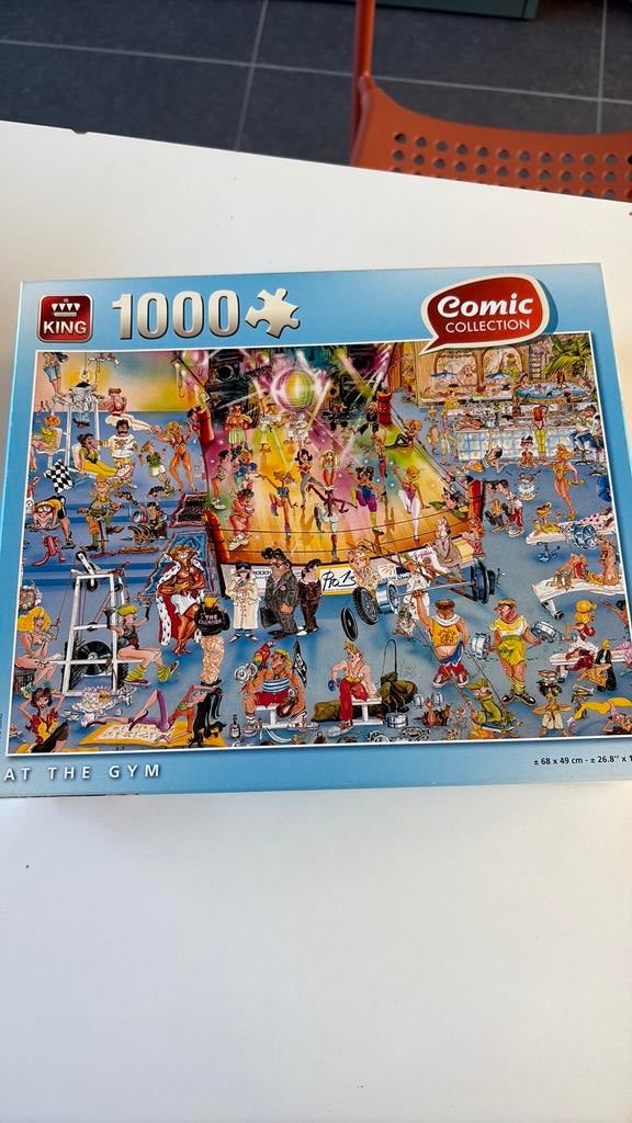 Puzzel king 1000 stukjes, Ophalen, 500 t/m 1500 stukjes, Zo goed als nieuw, Legpuzzel
