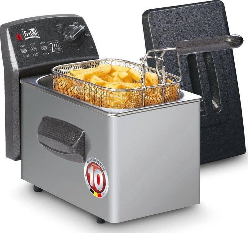 Friteuse Fritel SF 4050, 1 à 2 litres, Enlèvement ou Envoi, Utilisé, Pan intérieur amovible