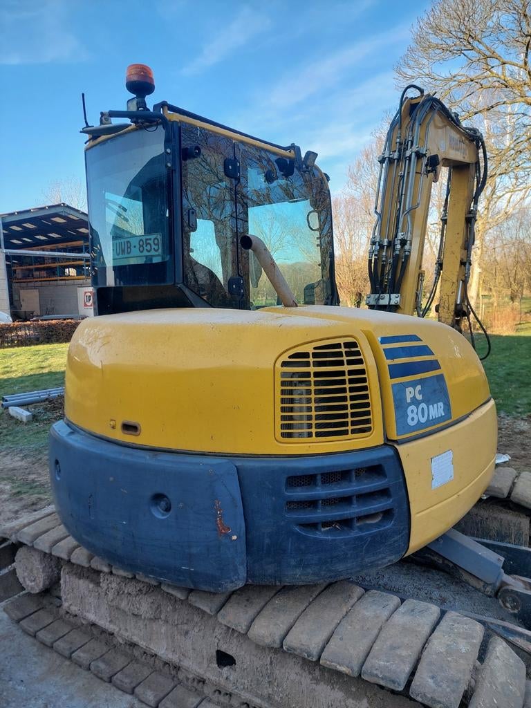 Komatsu pc80 mr3, Enlèvement