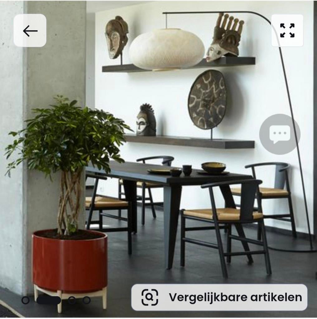 Cache-pot neuf de La Redoute, H 45cm, Enlèvement