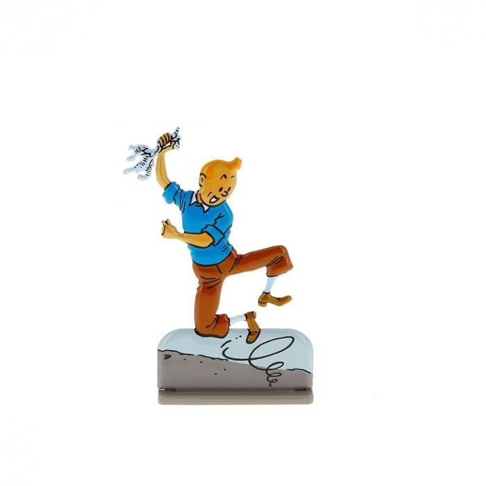 Figurine Tintin en métal (Hergé 2012 )., Collections, Personnages de BD, Neuf, Statue ou Figurine, Tintin, Enlèvement ou Envoi