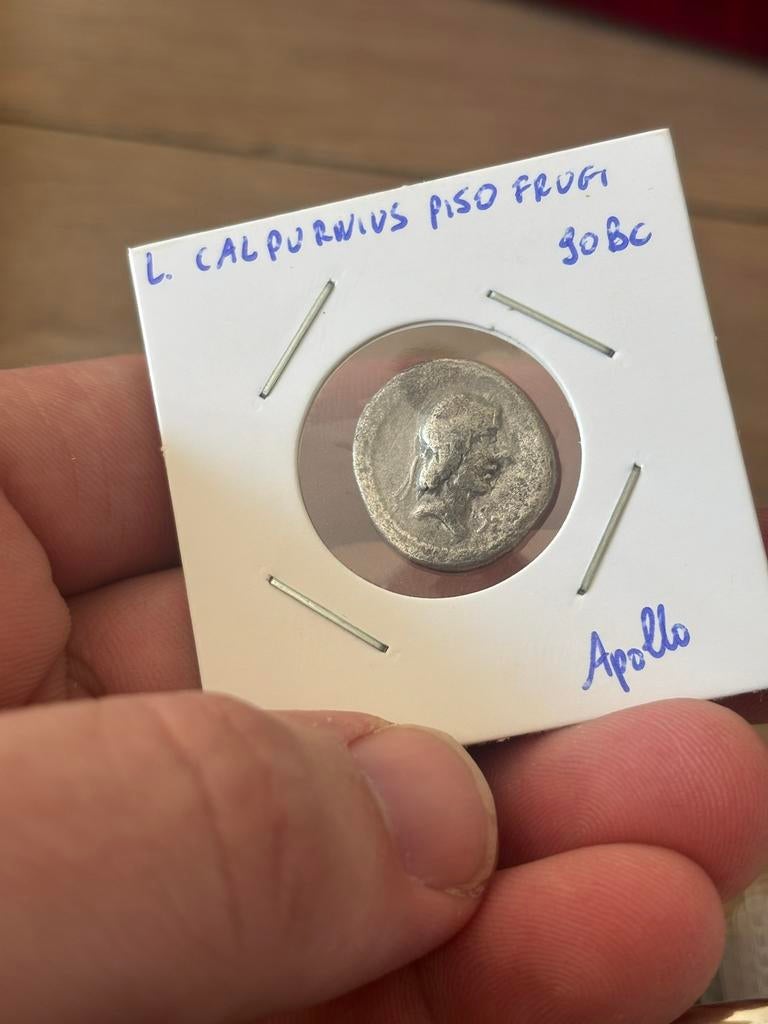 Monnaie romaine - république (guerre des alliés - Calpurnie), Enlèvement ou Envoi, Argent