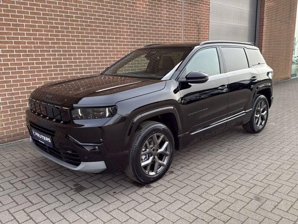 Jeep Compass (Nieuw) E-hybrid 1.2 145pk, Automaat, 145 pk, Zwart, Compass