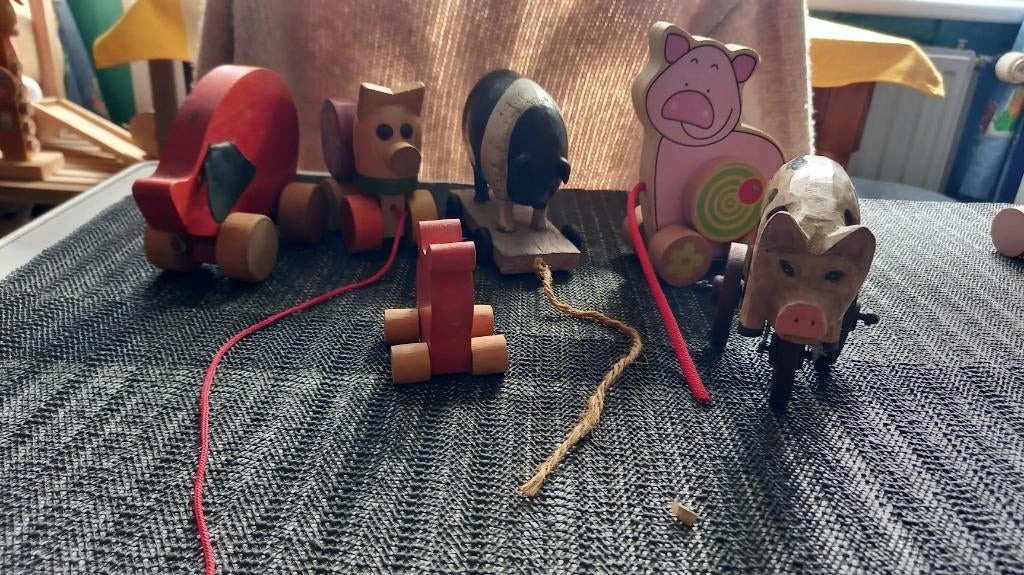 kleuterspeelgoed, Ophalen