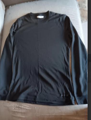 T-shirt sport noir S longues manches thermal NEUF, Kleding | Dames, Sportkleding, Zwart, Overige typen, Nieuw, Ophalen of Verzenden