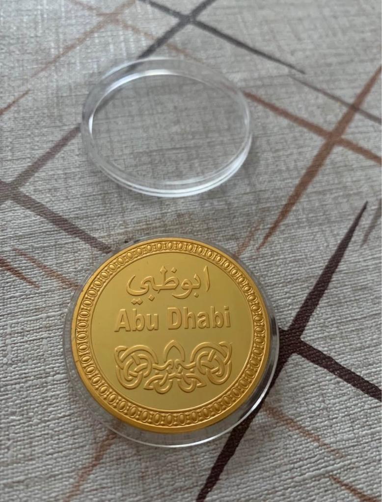 Munten van Abu Dhabi, Ophalen, Overige landen, Goud