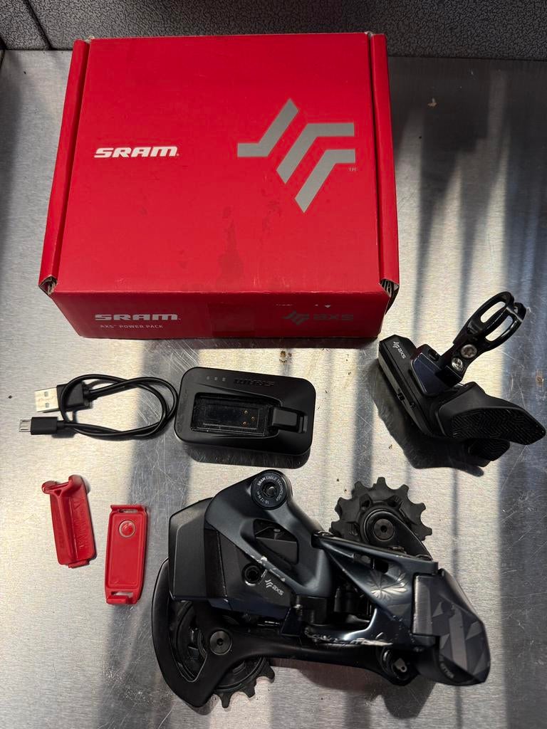Sram XX1 AXS set, Fietsen en Brommers, Fietsonderdelen, Gebruikt, Ophalen of Verzenden, Derailleur of Ketting, Mountainbike