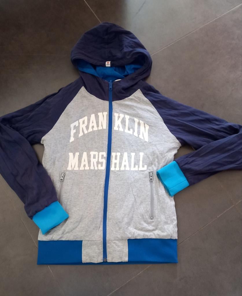 Pull Franklin & Marshall - M -> 21€ frais de port inclus, Gris, Comme neuf, Franklin & Marshall, Taille 48/50 (M)