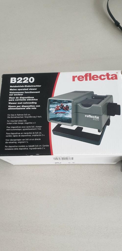 Reflecta B220 viewer met netvoeding. NU verlaagde prijs €30, TV, Hi-fi & Vidéo, Projecteurs dias, Enlèvement ou Envoi, Comme neuf