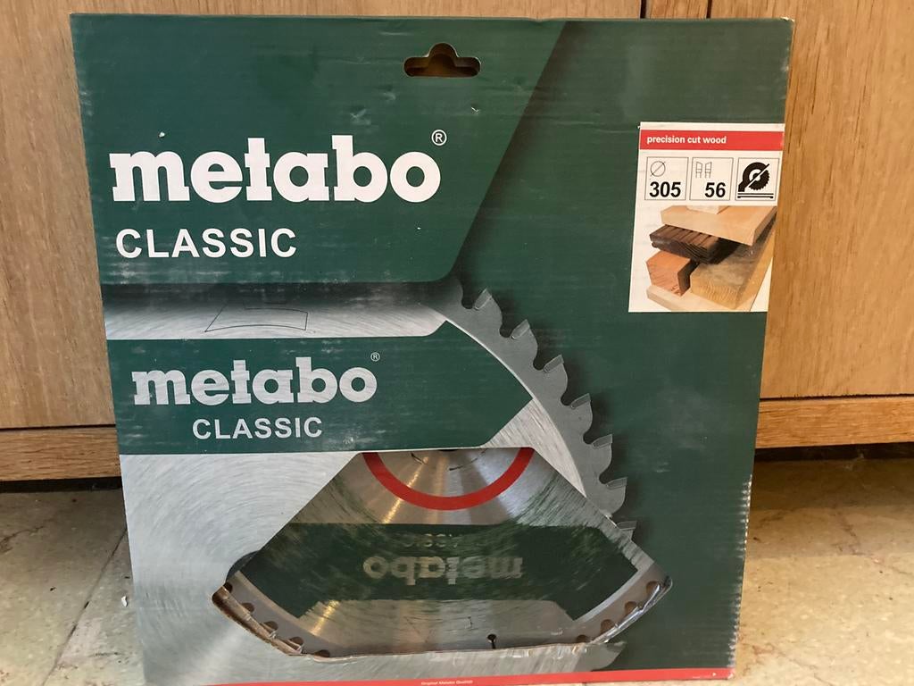 Lame de scie à bois D 305 mm alésage 30 mm 56 dents, Enlèvement, Comme neuf