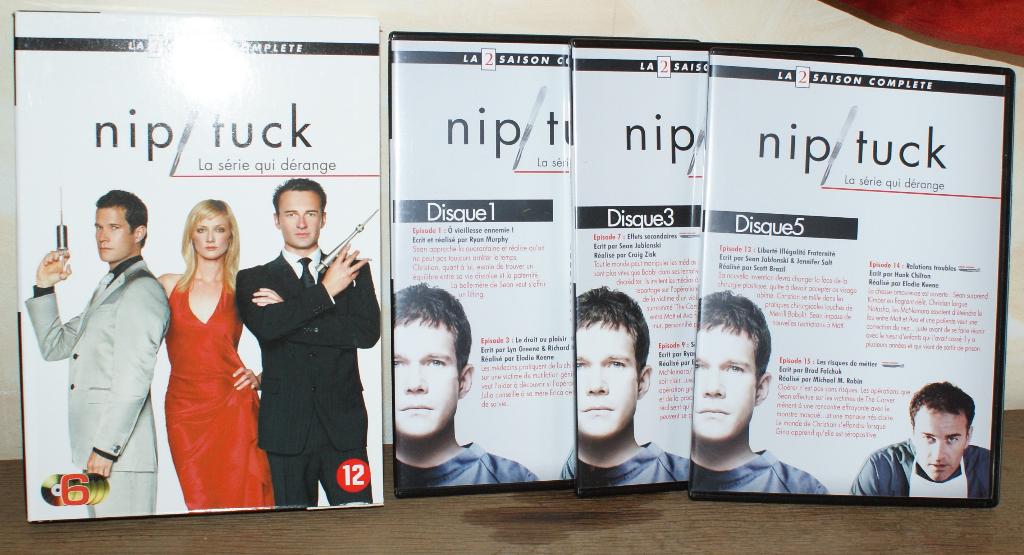 TV-serie NIP TUCK seizoen 2 op 6 dvd's, Cd's en Dvd's, Dvd's | Tv en Series, Zo goed als nieuw, Drama, Boxset, Vanaf 12 jaar, Ophalen of Verzenden
