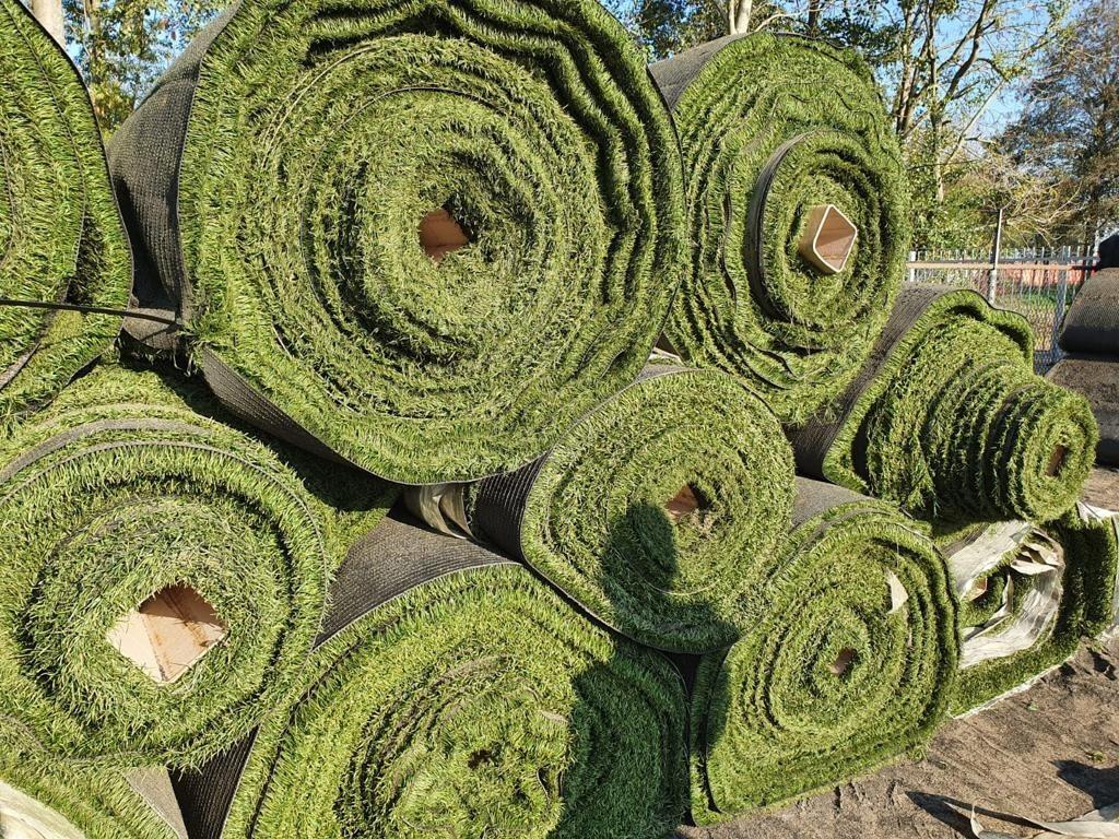 Volle Rol Kunstgras 256m2 Nog als nieuw! €1600,-, Tuin en Terras, Ophalen, Zo goed als nieuw, 20 m² of meer, Kunstgras