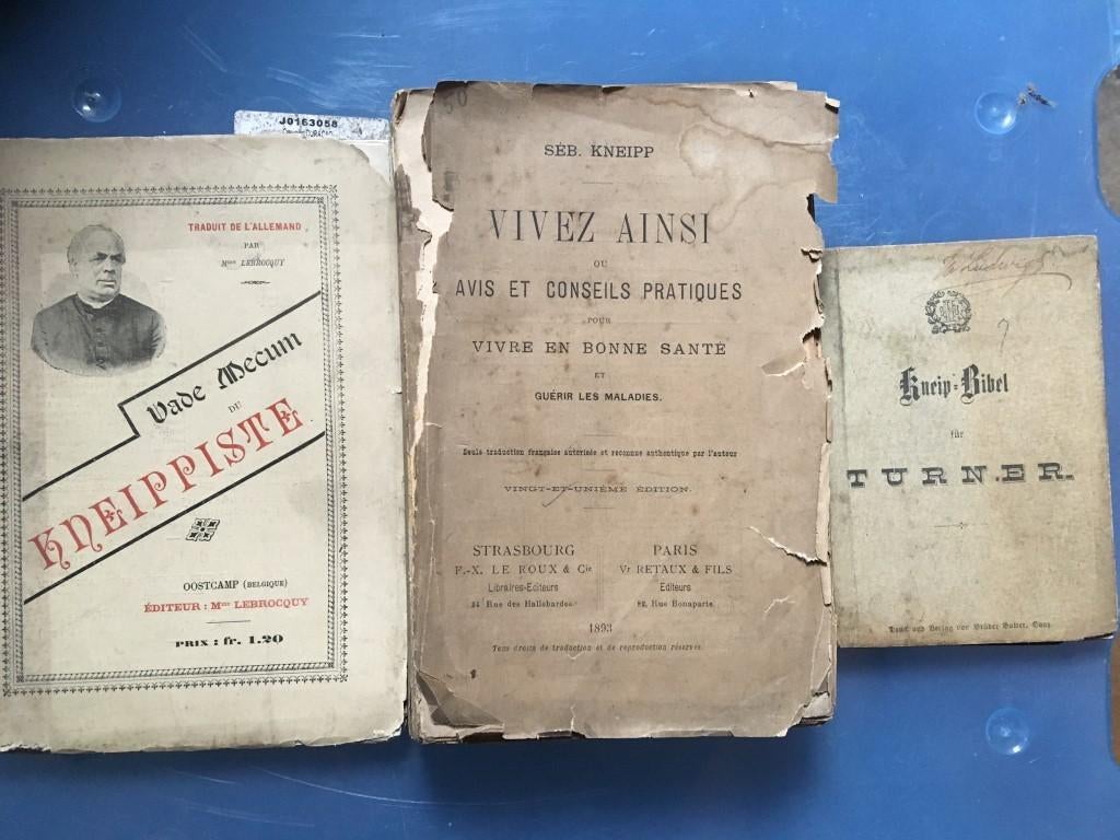 3 boeken Kneipp - gezondheid, Ophalen of Verzenden