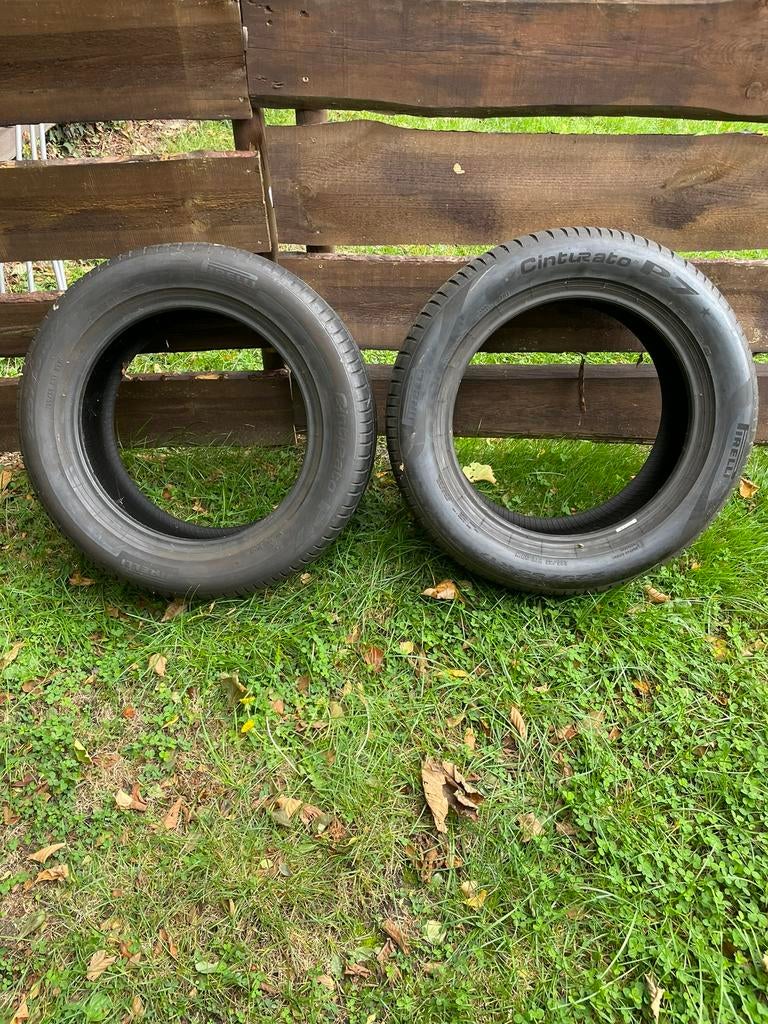 2 pneus été Pirelli 225/55R17-97W, Véhicule de tourisme, Pneus été, Enlèvement, Utilisé