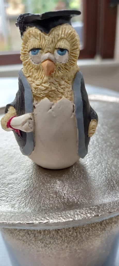 UIt verzameling Uilen  Geslaagd . Porcelein., Ophalen of Verzenden, Nieuw, Overige soorten, Beeldje of Figuurtje