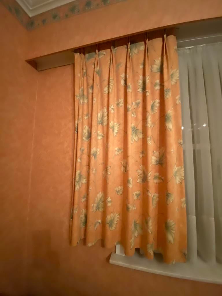 ‼️ WARMTEBESPAREND ‼️ MOOIE OVERGORDIJNEN GORDIJNEN, Maison & Meubles, Ameublement | Rideaux & Stores à lamelles, Enlèvement ou Envoi