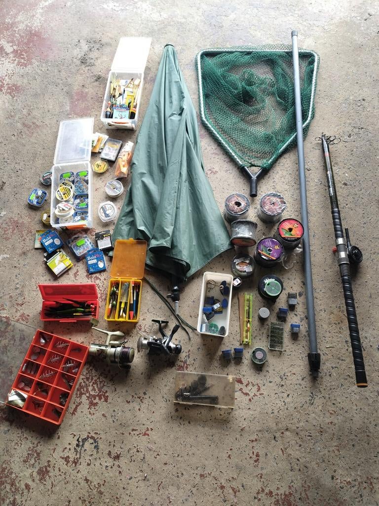 Matériel de pêche, Enlèvement