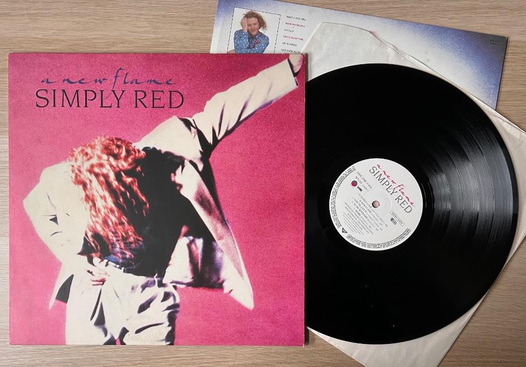 SIMPLY RED - A new flame ( LP; NMINT ), Cd's en Dvd's, Verzenden, Zo goed als nieuw, 12 inch